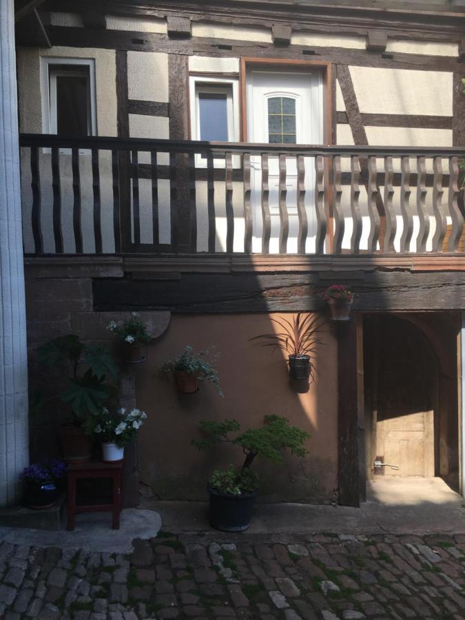 Au Relais De L'Histoire Gite Classe 4 Etoiles Oberbronn Luaran gambar