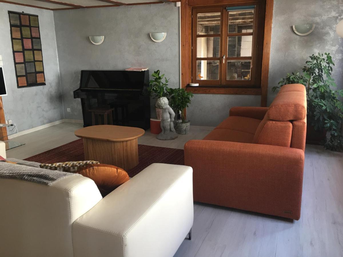 Au Relais De L'Histoire Gite Classe 4 Etoiles Oberbronn Luaran gambar